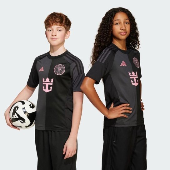 Camisa Adidas Inter Miami Uniforme 2 Messi 10 Infantil