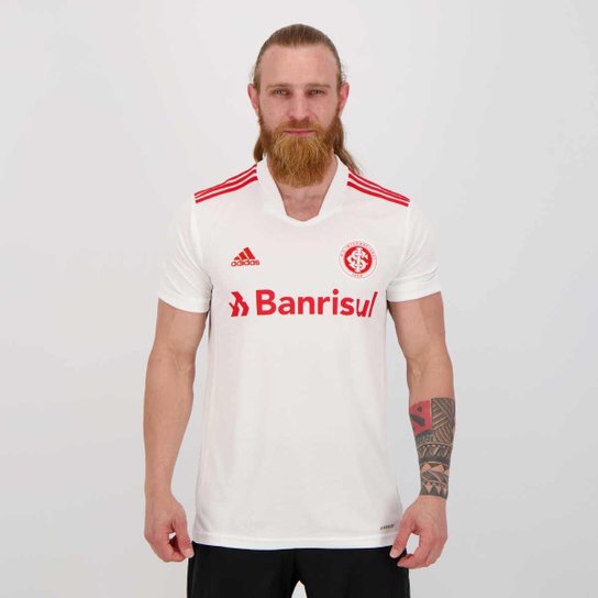 Camisa Adidas Internacional II 2021 - Branco Menor preço em Camisa Adidas Internacional II 2021 - Branco