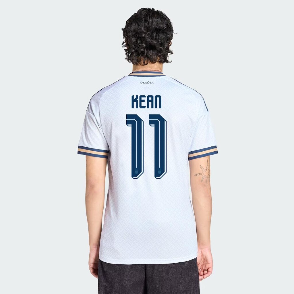 Camisa Adidas Itália Away 2026 11 KEAN