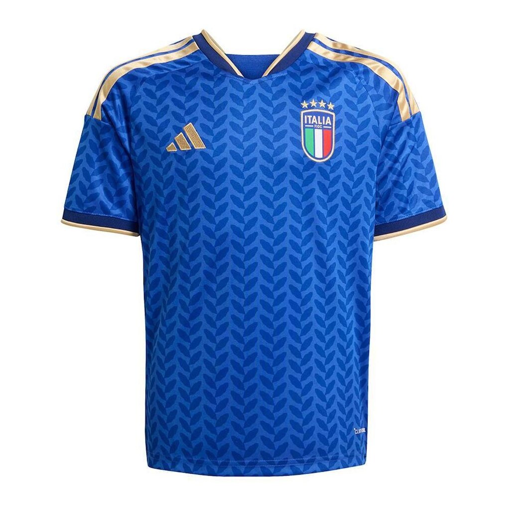 CAMISA ADIDAS ITÁLIA I 2026 INFANTIL - AZUL 14