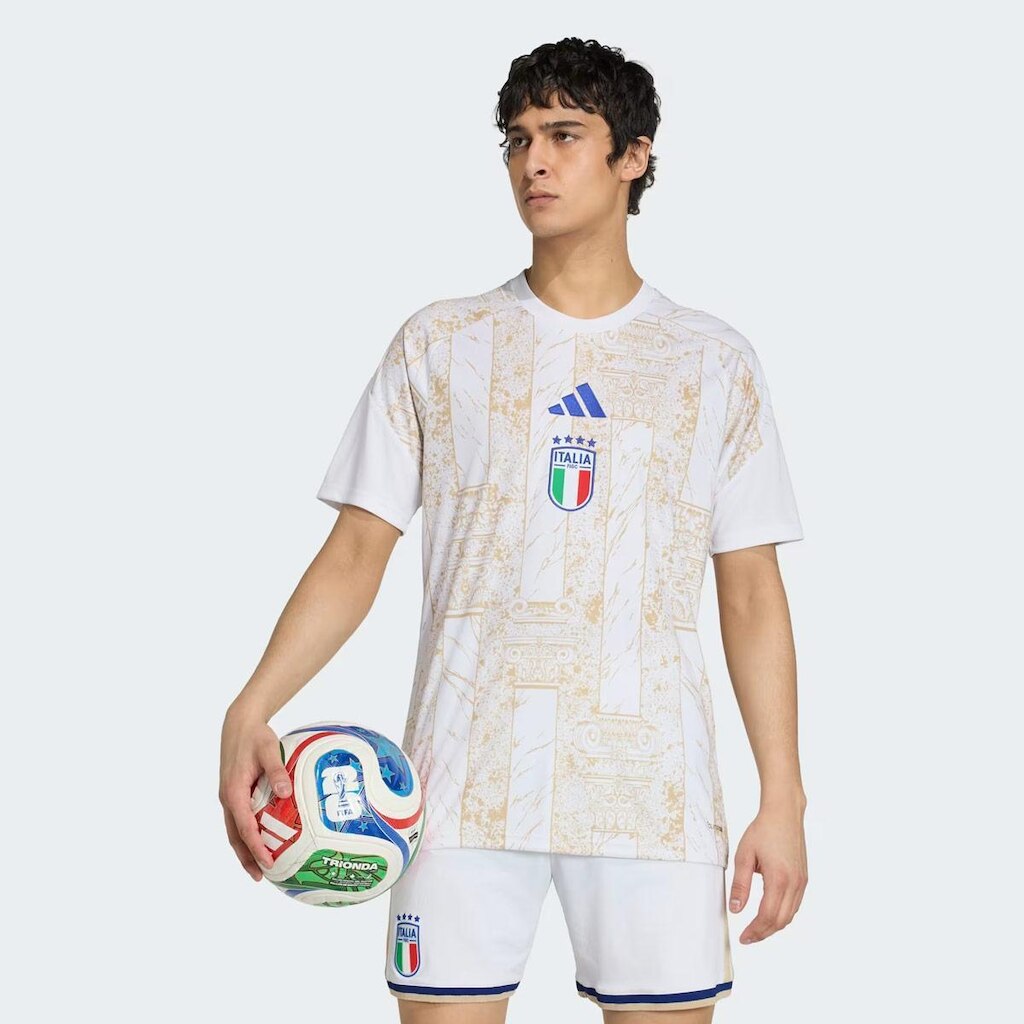 Camisa Adidas Itália Pré-Jogo I 2026    Masculino