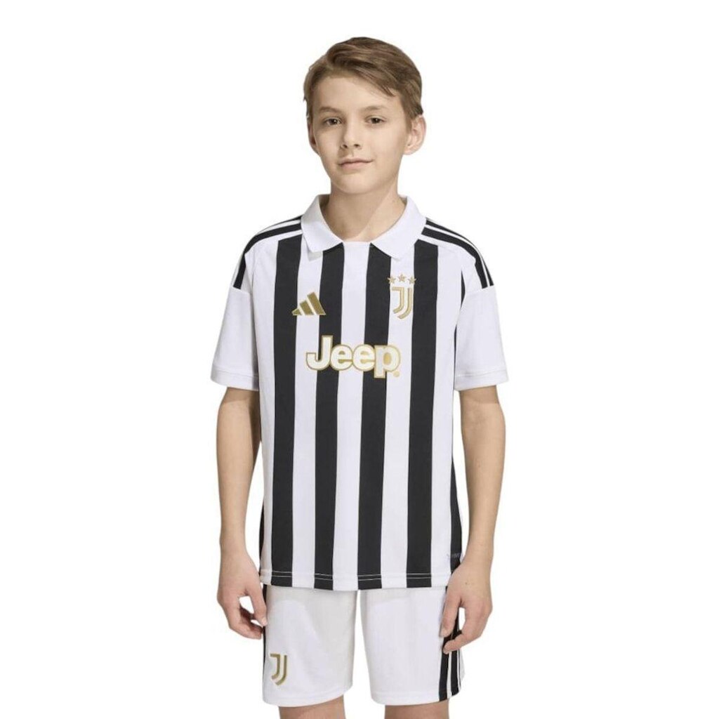 Camisa Adidas Juventus 2026/2027 Infantil - Branco 13-14