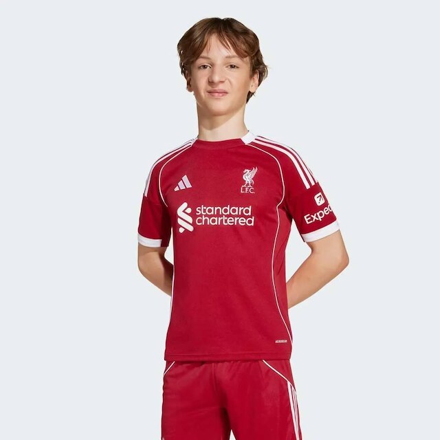 Camisa Adidas Liverpool Home 2026 Juvenil 9 Isak