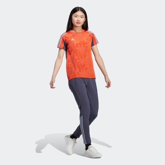 Camisa Adidas Manga Curta Tiro Feminina HS9794