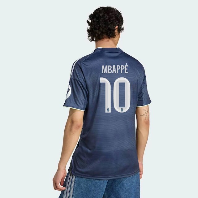 Camisa Adidas Real Madrid Away 2026 10 Mbappé
