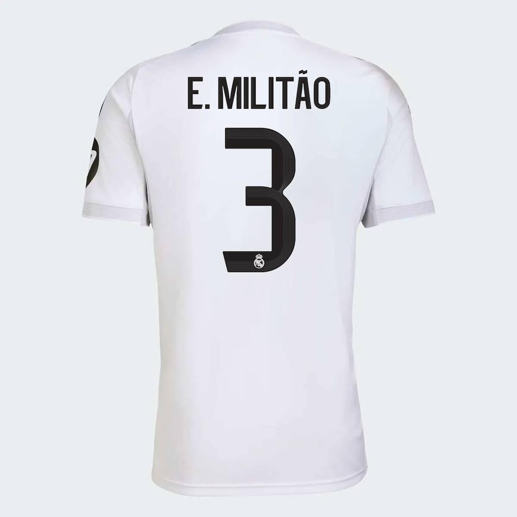 Camisa Adidas Real Madrid CF Home 2026 3 E. Militão