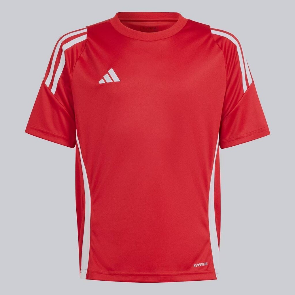 Camisa Adidas Tiro 24 Juvenil Vermelha