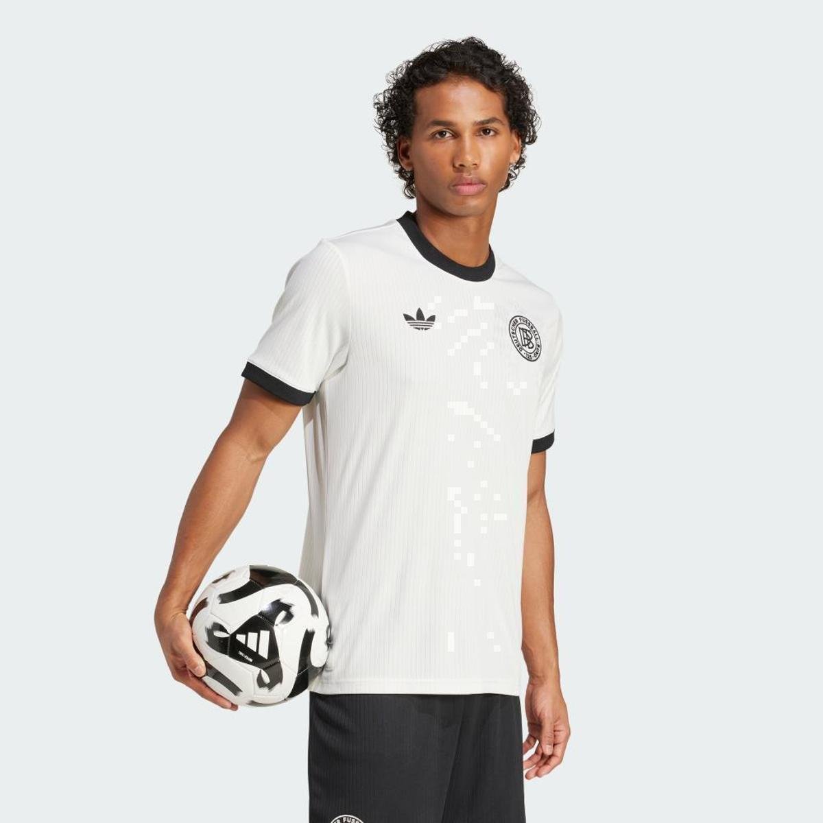 Camisa Alemanha Anniversary Adidas - Branco+Preto | Netshoes