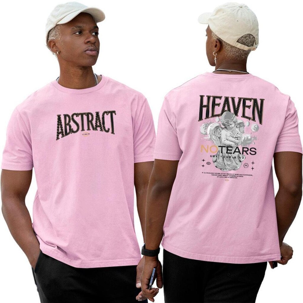 Camisa Algodão Basica‎ Heaven Abstract Notears Street