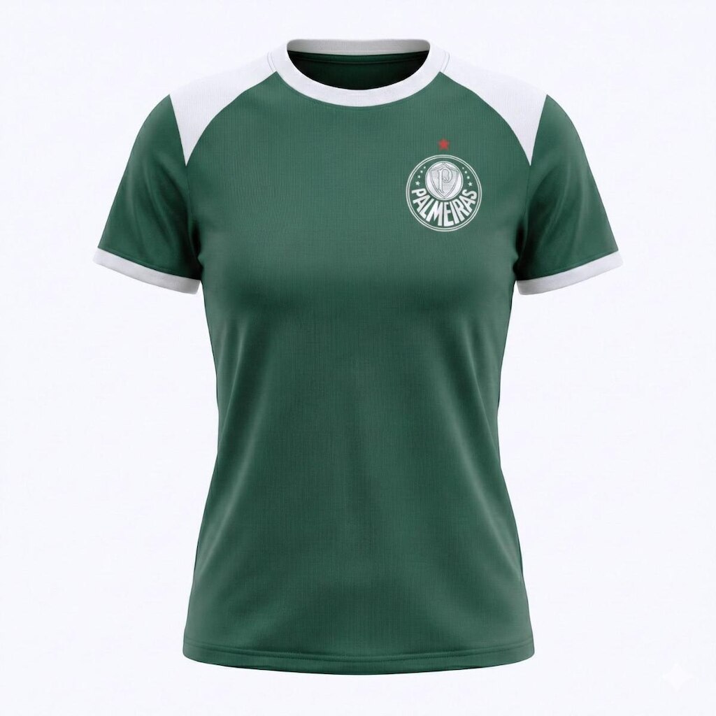 CAMISA ALMEIRAS ALVIVERDE FEMININA-VERDE -BETEL