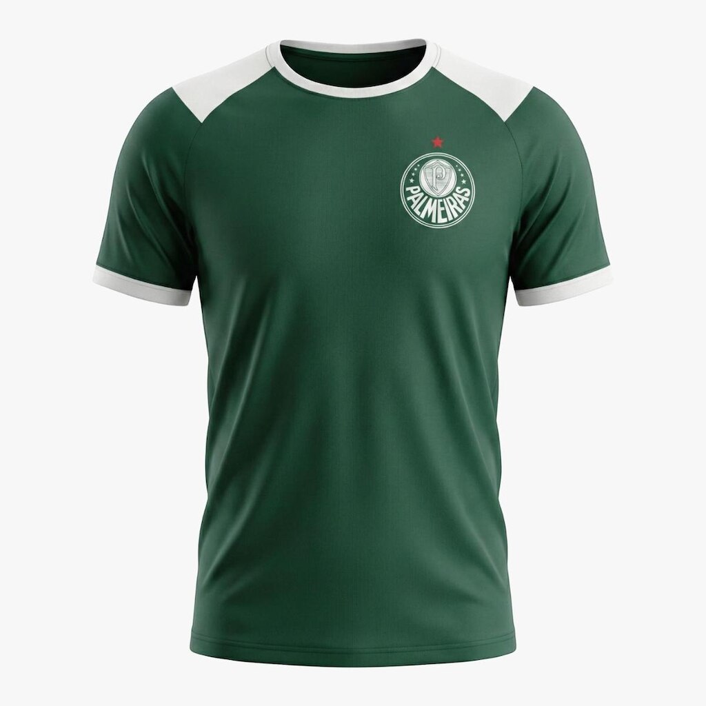 CAMISA ALMEIRAS ALVIVERDE MASCULINA-VERDE-BETEL