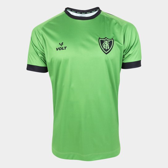 Camisa América Mineiro Treino 21/22 Comissão Técnica Volt Masculina - Verde Limão Menor preço em Camisa América Mineiro Treino 21/22 Comissão Técnica Volt Masculina - Verde Limão