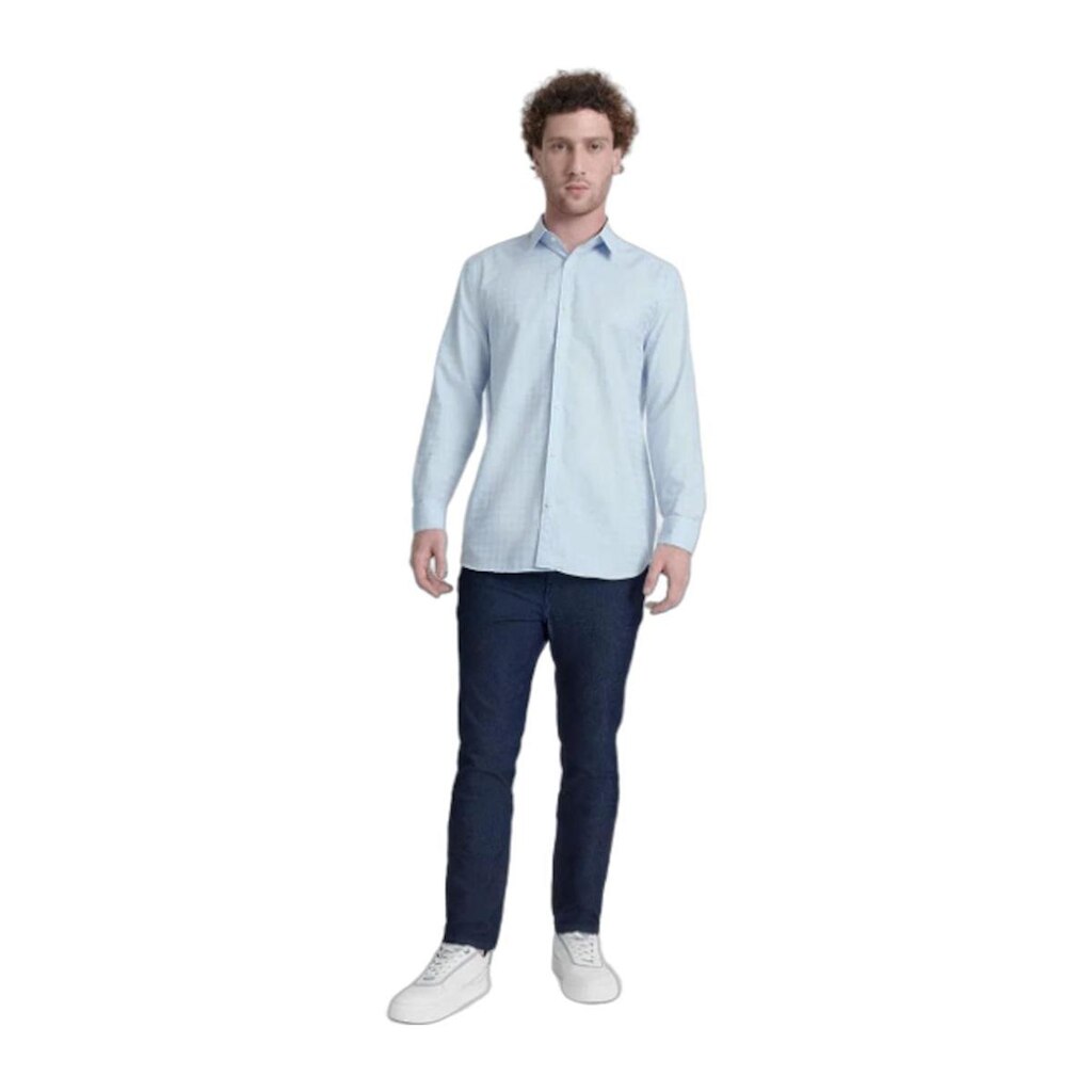 Camisa Aramis Cosmo Regular Azul Claro Tam. GG