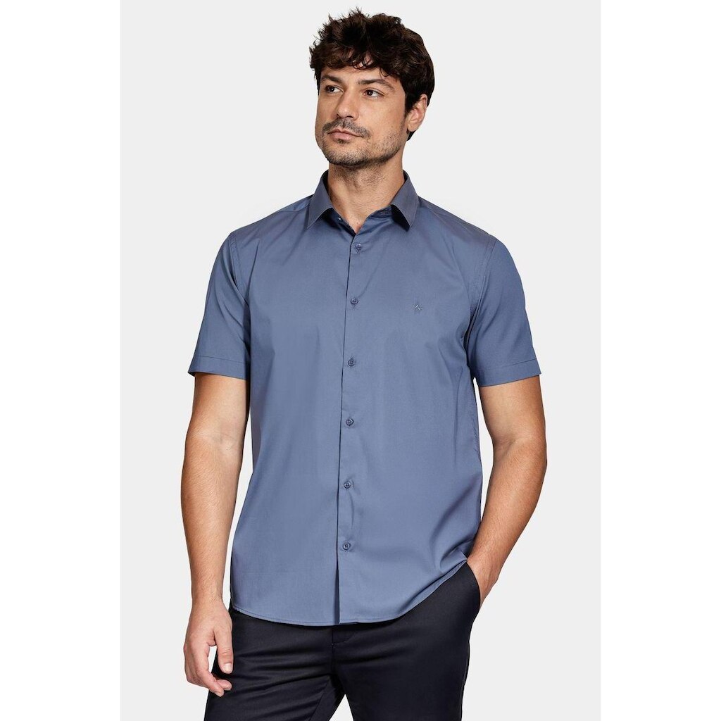 Camisa Aramis Manga Curta Slim Tech