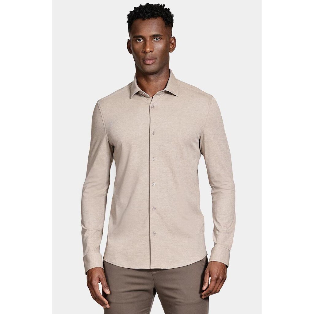 Camisa Aramis Manga Longa Algodão Piquet Mercerizada