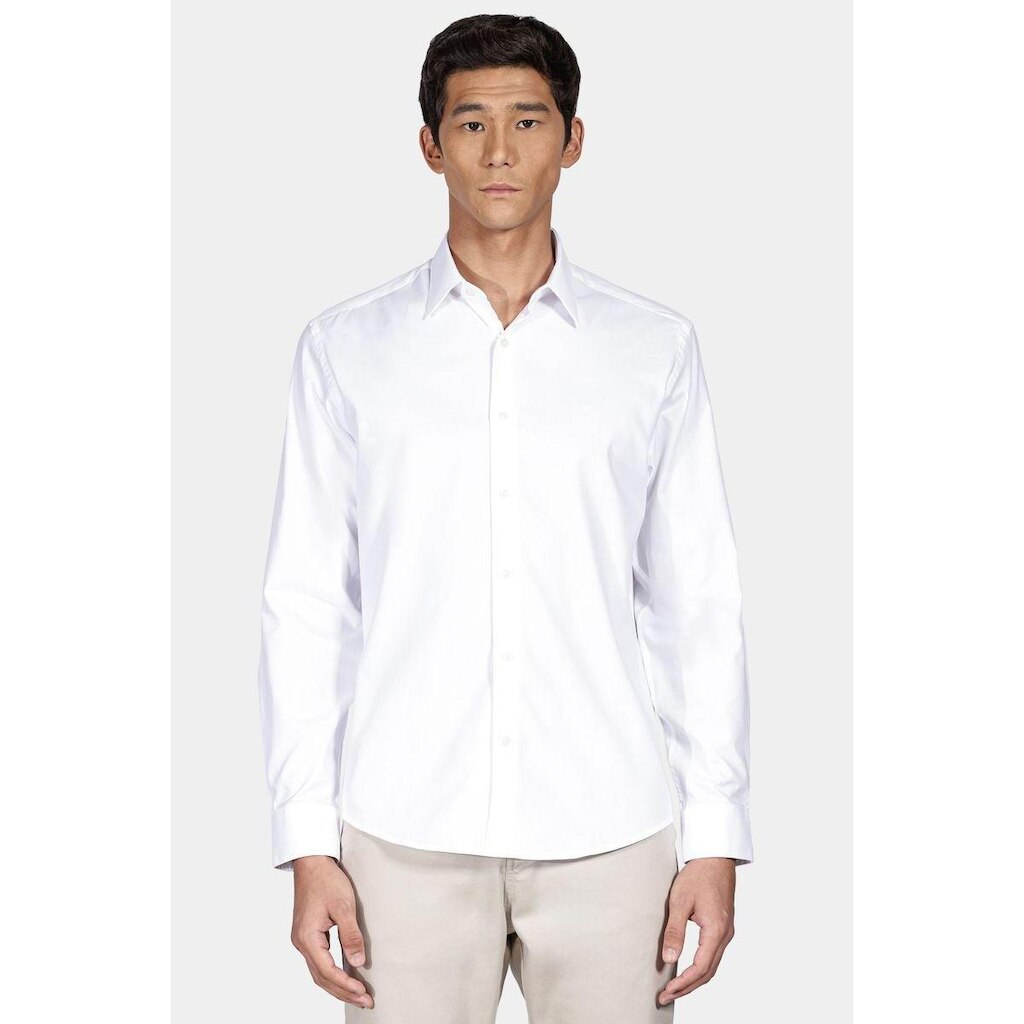 Camisa Aramis Manga Longa Regular Algodão Egípcio Branco