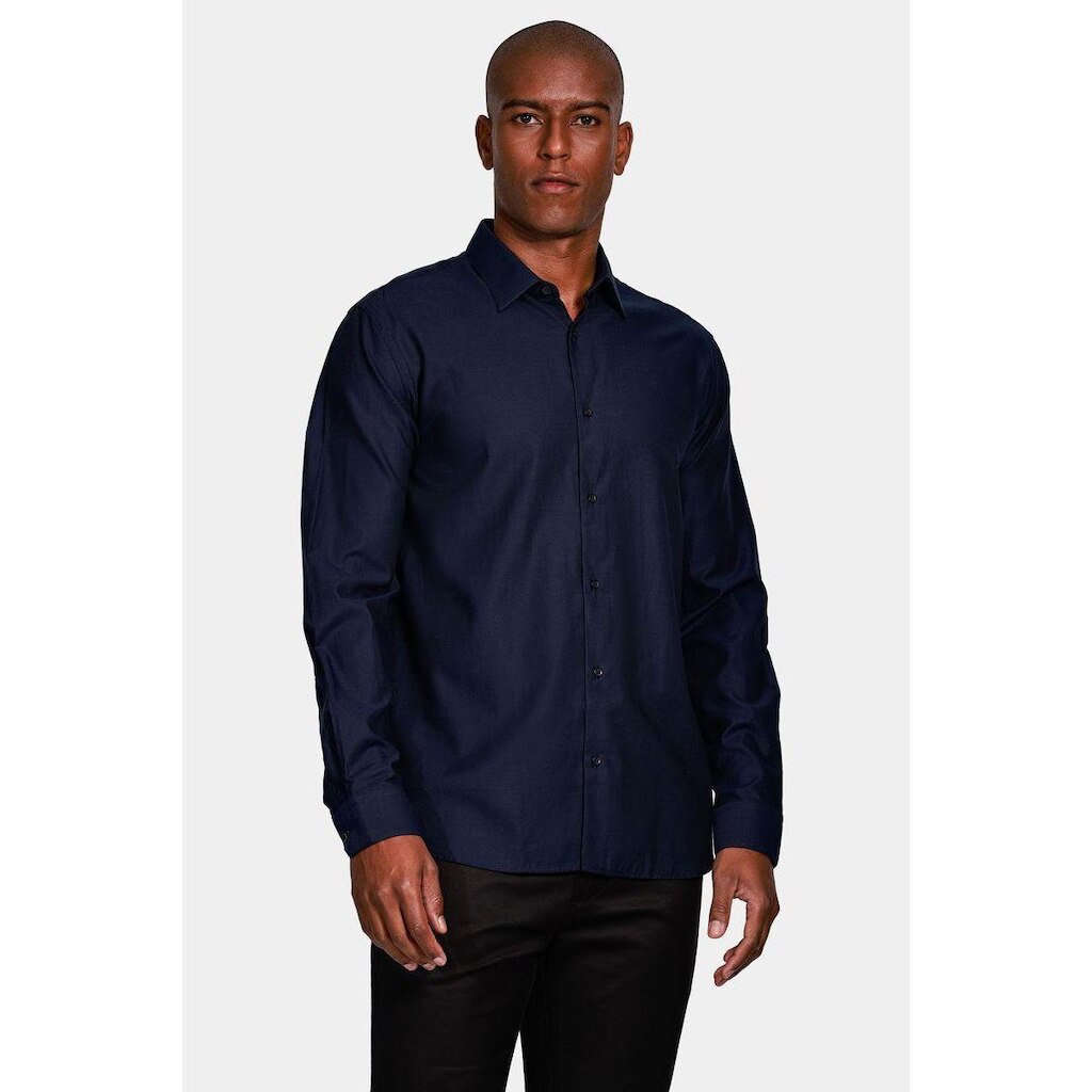 Camisa Aramis Manga Longa Regular Marinho