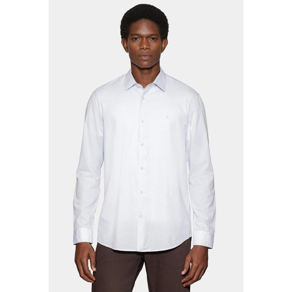 Camisa Aramis Manga Longa Slim em Algodão Willis