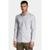 Camisa Aramis Manga Longa Slim Tech Flex Verde Com Branco - Verde claro