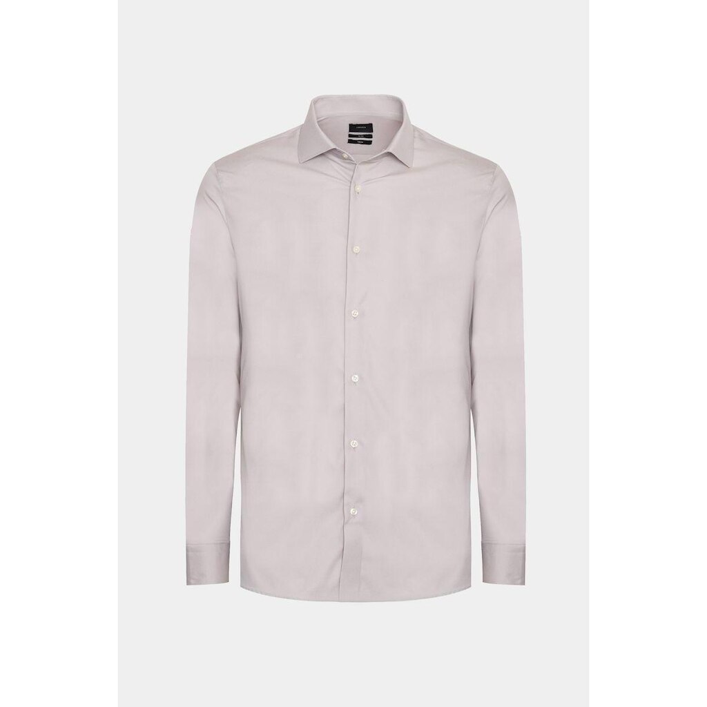 Camisa Aramis Manga Longa Tech Flex Sarja Canela