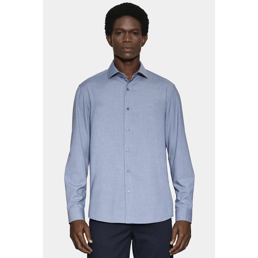 Camisa Aramis Regular Melange Antibactéria