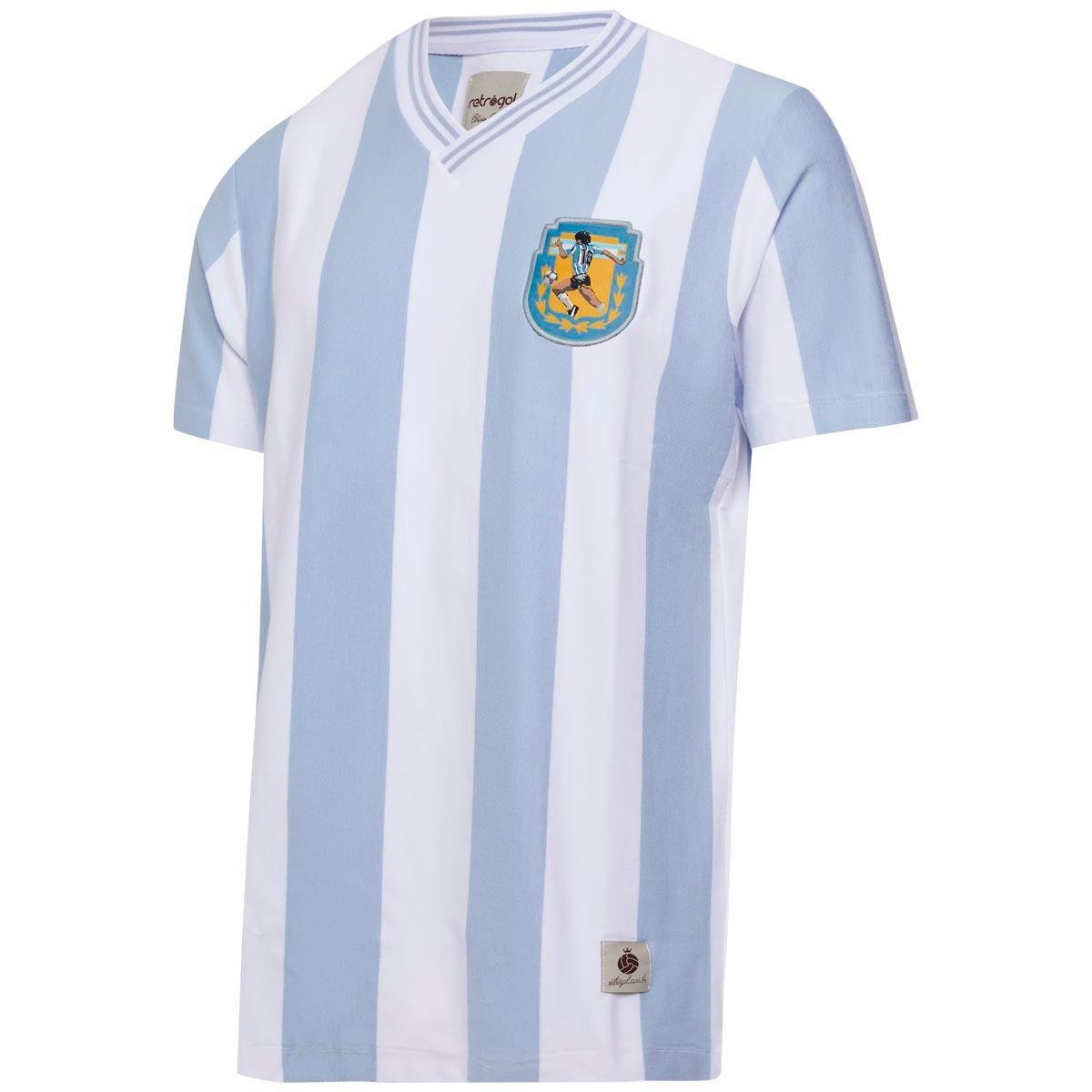 Camisa Argentina Retrô Maradona 1990 Masculina é ruim? Camisa Argentina Retrô Maradona 1990 Masculina é boa?