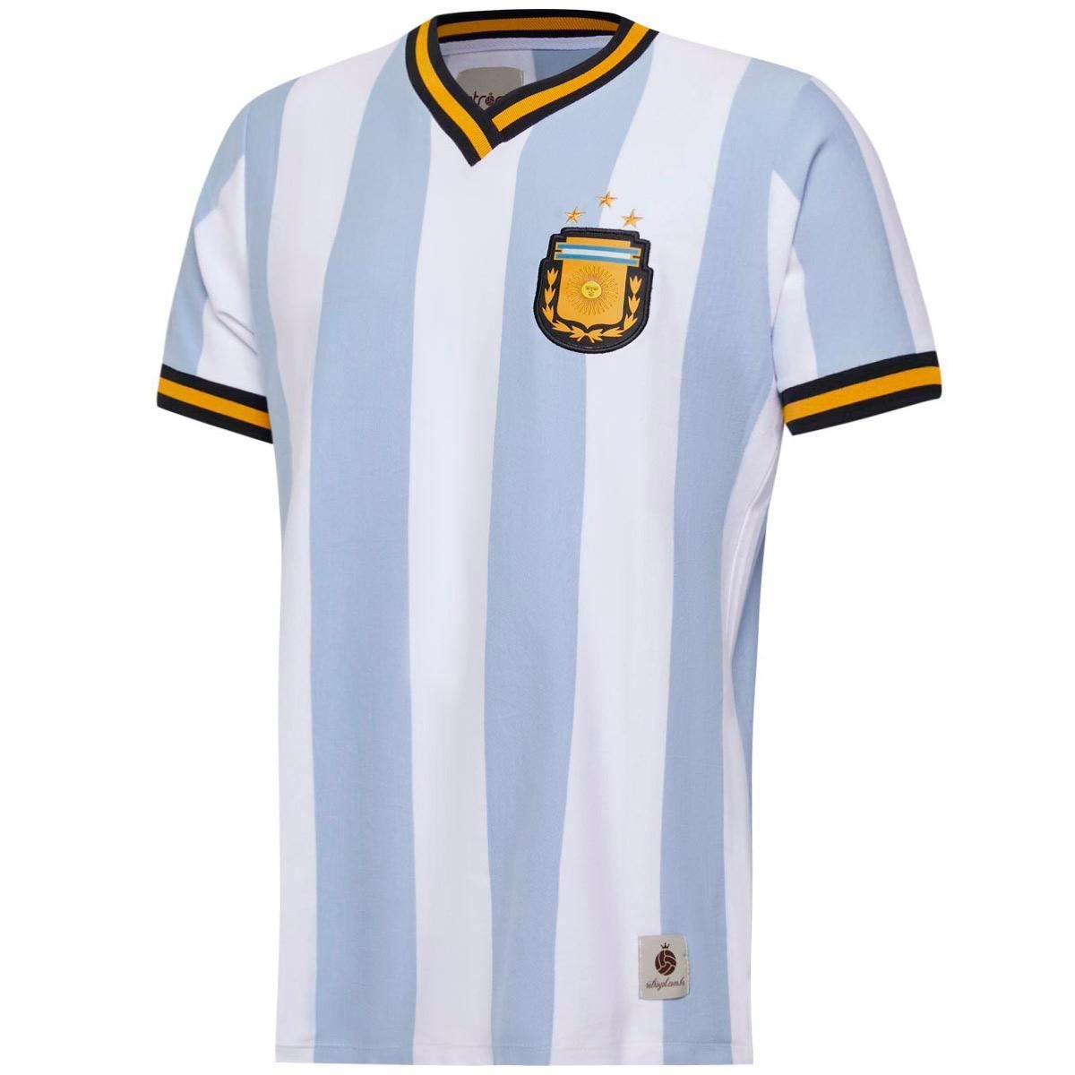 Camisa Argentina Retrô Tricampeã Masculina é ruim? Camisa Argentina Retrô Tricampeã Masculina é boa?
