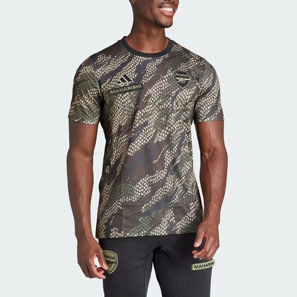 Camisa Arsenal Adidas Maharishi Camuflada IN4752