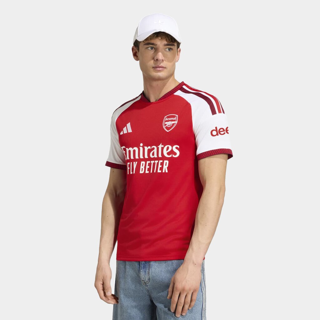 Camisa Arsenal Home 26/27 Torcedor Adidas Masculina