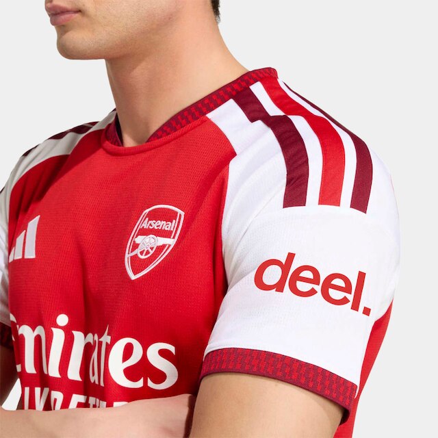 Camisa Arsenal Home 26/27 Torcedor Adidas Masculina