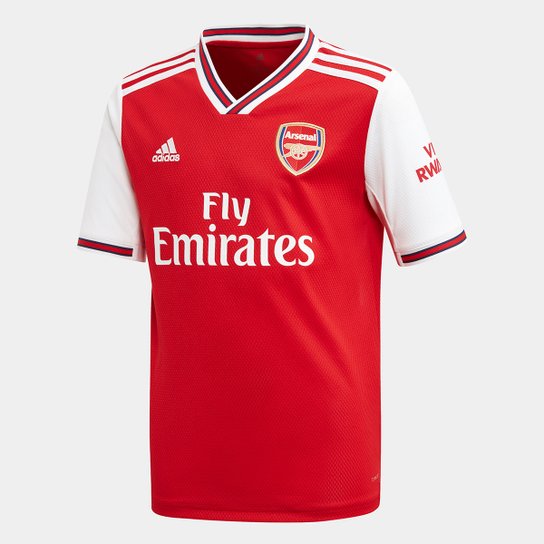 Camisa Arsenal Infantil Home 19/20 s/nº Torcedor Adidas - Vermelho é ruim? Camisa Arsenal Infantil Home 19/20 s/nº Torcedor Adidas - Vermelho é boa?