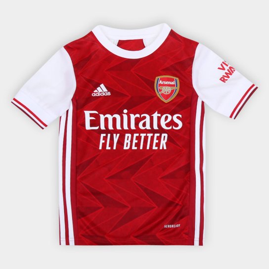Camisa Arsenal Infantil Home 20/21 s/nº Torcedor Adidas - Vermelho+Branco é ruim? Camisa Arsenal Infantil Home 20/21 s/nº Torcedor Adidas - Vermelho+Branco é boa?