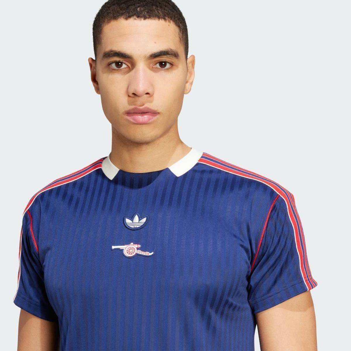 プレミア優勝 ArsenalTerraceIconsJersey L Camisa Arsenal Terrace Icons Adidas - Azul | Netshoes