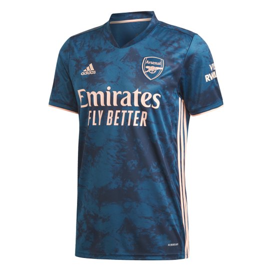 Camisa Arsenal Third 20/21 s/n° Torcedor Adidas Masculina - Azul+Marinho é ruim? Camisa Arsenal Third 20/21 s/n° Torcedor Adidas Masculina - Azul+Marinho é boa?