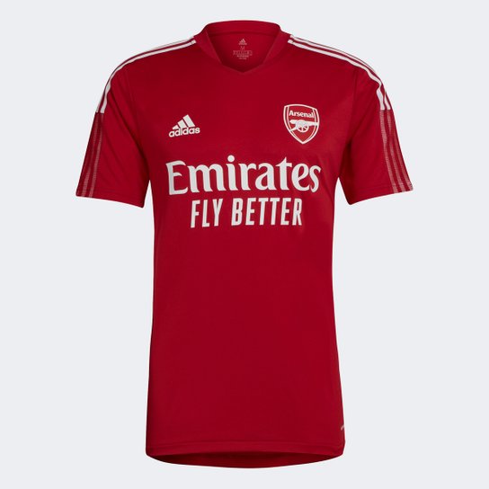 Camisa Arsenal Treino 21/22 Adidas Masculina - Vermelho é ruim? Camisa Arsenal Treino 21/22 Adidas Masculina - Vermelho é boa?
