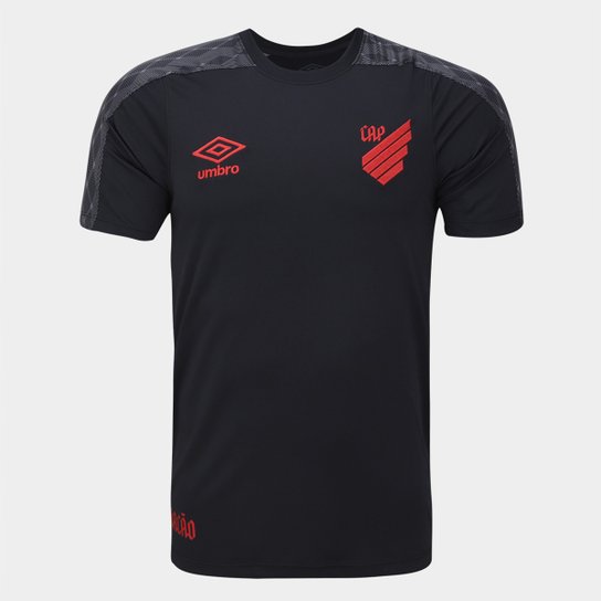 Camisa Athletico Paranaense 23/24 s/n° Basic Umbro Masculina - Preto Menor preço em Camisa Athletico Paranaense 23/24 s/n° Basic Umbro Masculina - Preto