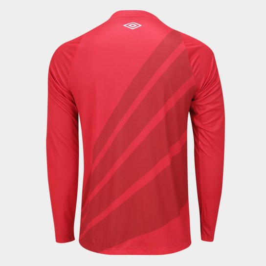 Camisa Athletico Paranaense I 24/25 s/n Torcedor Umbro M/L Masculina