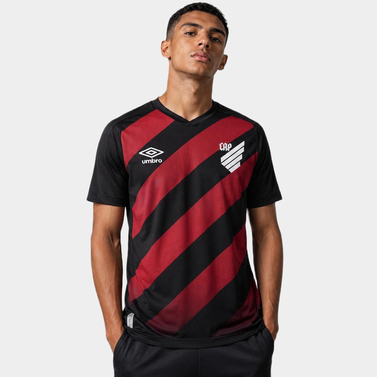 Camisa Athletico Paranaense I 26/27 s/n Torcedor Umbro Masculina - 1