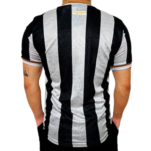 Camisa Atlético MG Retrô Campeão Libertadores 2013 - Masculino