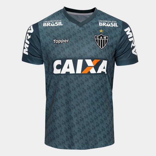 Camisa Atlético-MG Treino 2018 Atleta Topper Masculina - Verde é ruim? Camisa Atlético-MG Treino 2018 Atleta Topper Masculina - Verde é boa?