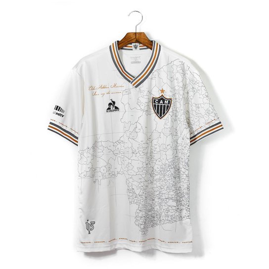 Camisa Atlético Mineiro 2021 Le Coq Sportif | Manto da Massa - Bege Menor preço em Camisa Atlético Mineiro 2021 Le Coq Sportif | Manto da Massa - Bege