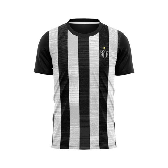 Camisa Atlético Mineiro 2021 Supporter Wag Oficial - Preto Menor preço em Camisa Atlético Mineiro 2021 Supporter Wag Oficial - Preto