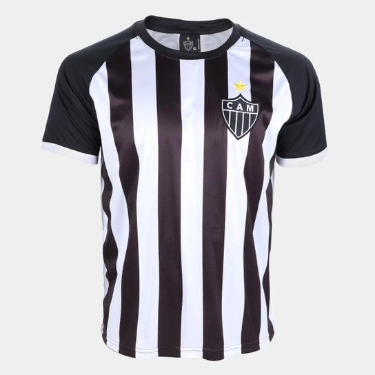 Camisa Atlético Mineiro 2021/2022 Classic Home Oficial - Preto Menor preço em Camisa Atlético Mineiro 2021/2022 Classic Home Oficial - Preto