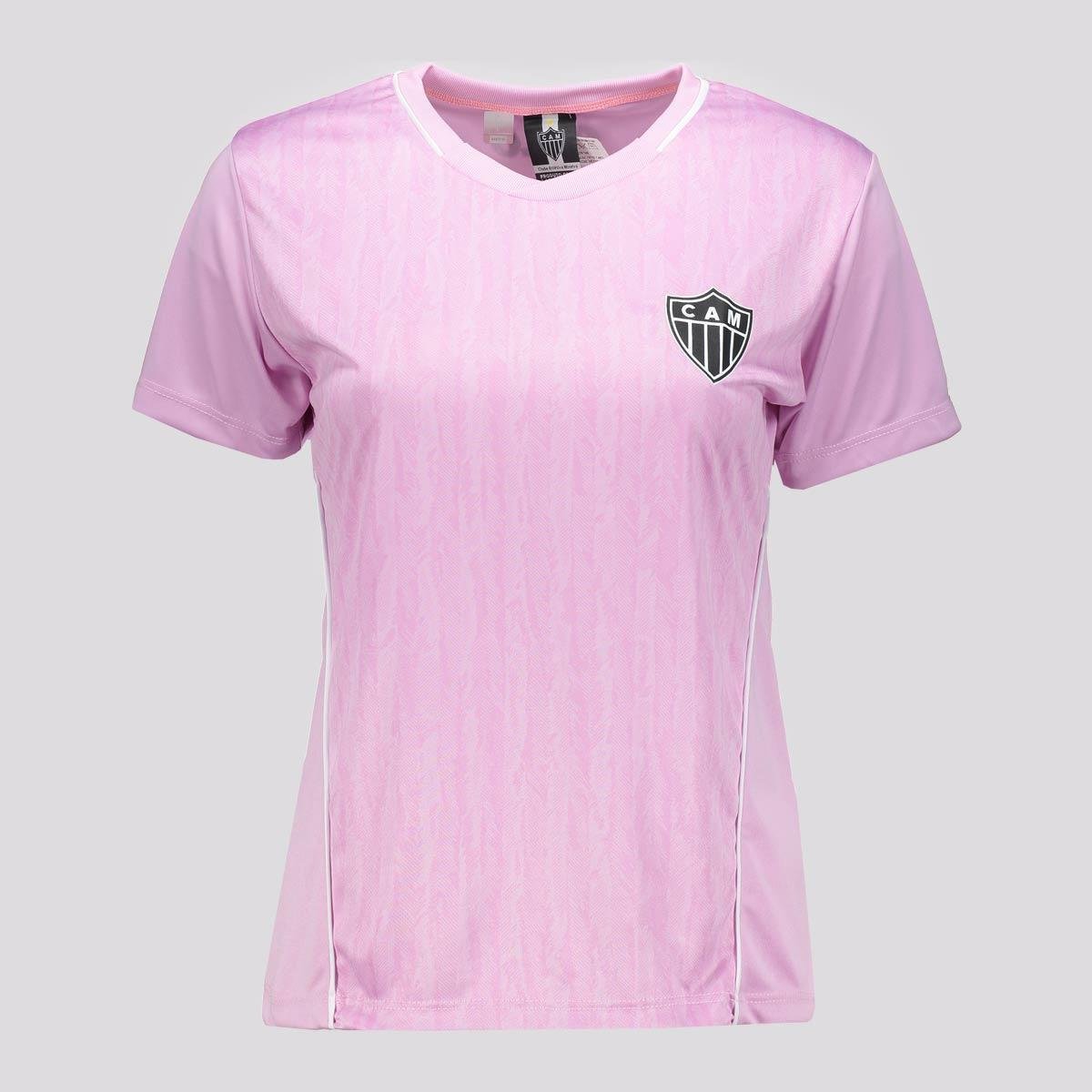 Camisa Atlético Mineiro Arctic Feminina Lilás Menor preço em Camisa Atlético Mineiro Arctic Feminina Lilás