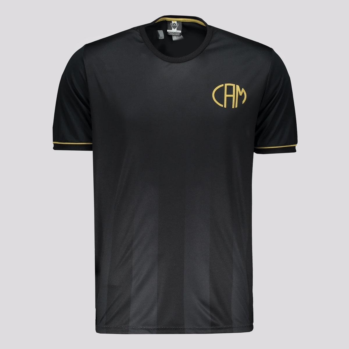 Camisa Atlético Mineiro Begin Preta Menor preço em Camisa Atlético Mineiro Begin Preta