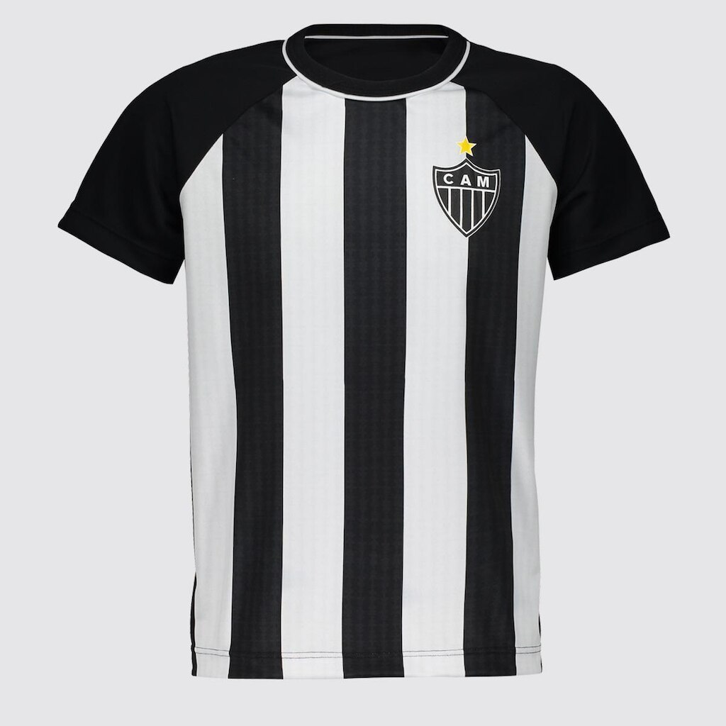 Camisa Atlético Mineiro Berro Infantil Preta