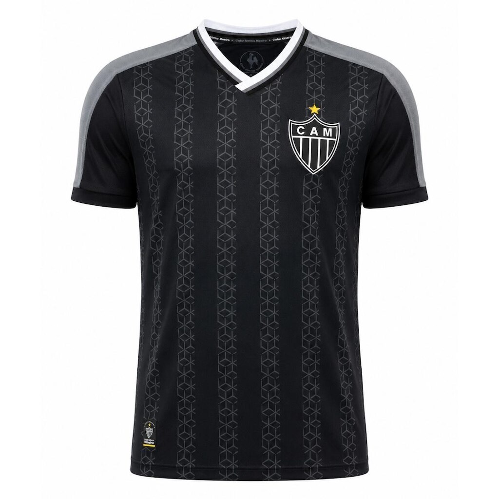Camisa Atlético Mineiro Black Graphite - Masculino