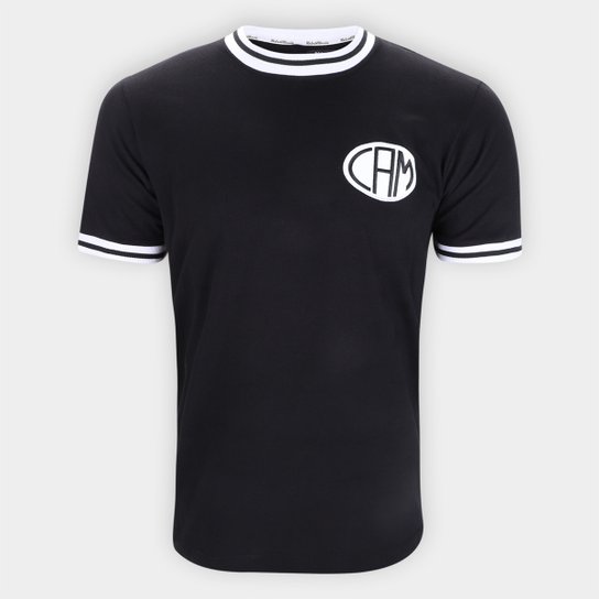 Camisa Atlético Mineiro Classic RetrôMania Masculina - Preto é boa?