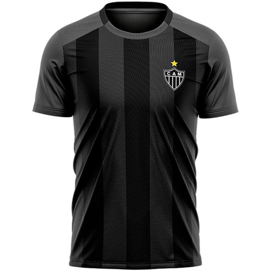 Camisa Atlético Mineiro Creator Masculina - Preto Menor preço em Camisa Atlético Mineiro Creator Masculina - Preto