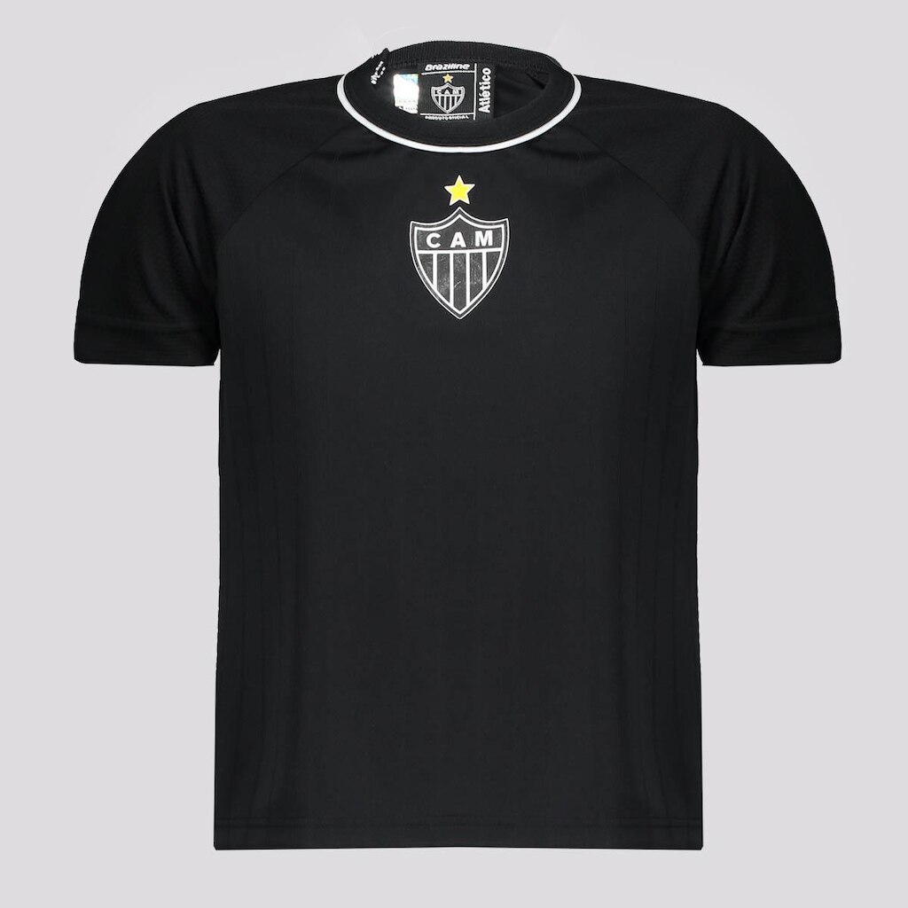 Camisa Atlético Mineiro Firmamento Infantil Preta